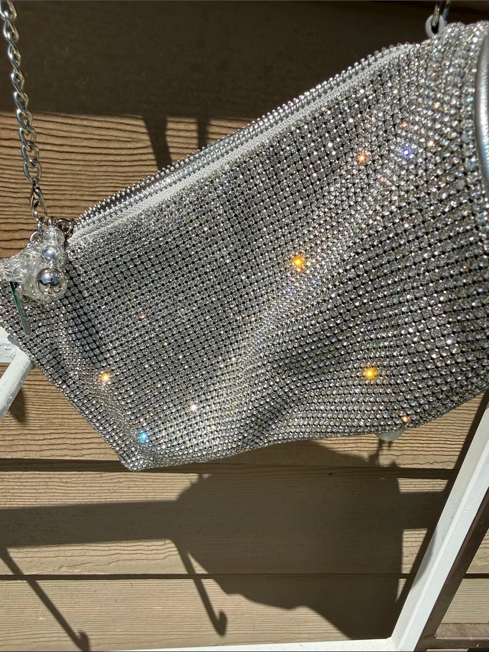 N/A sparkling silver