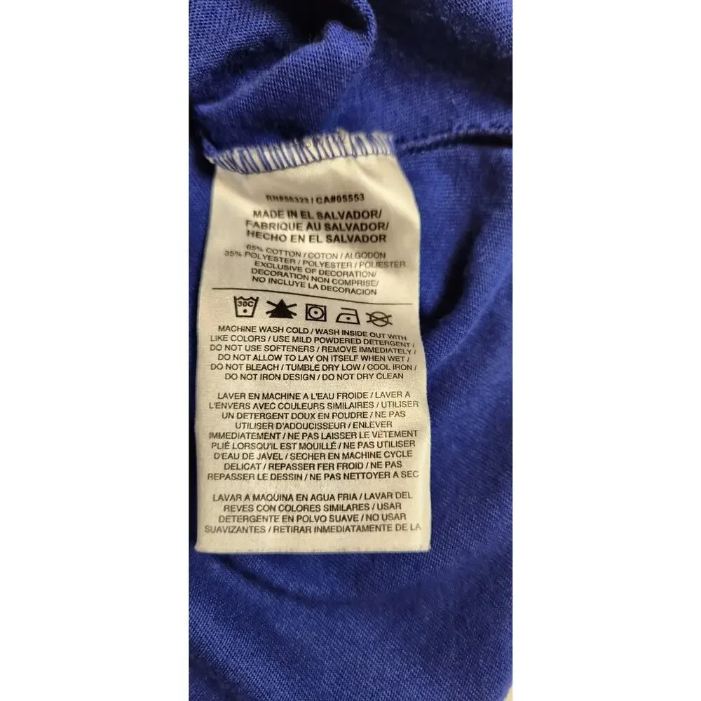 Pre Owned Nike Women's Tank Top Just Do It. Size XL Color Royal Blue