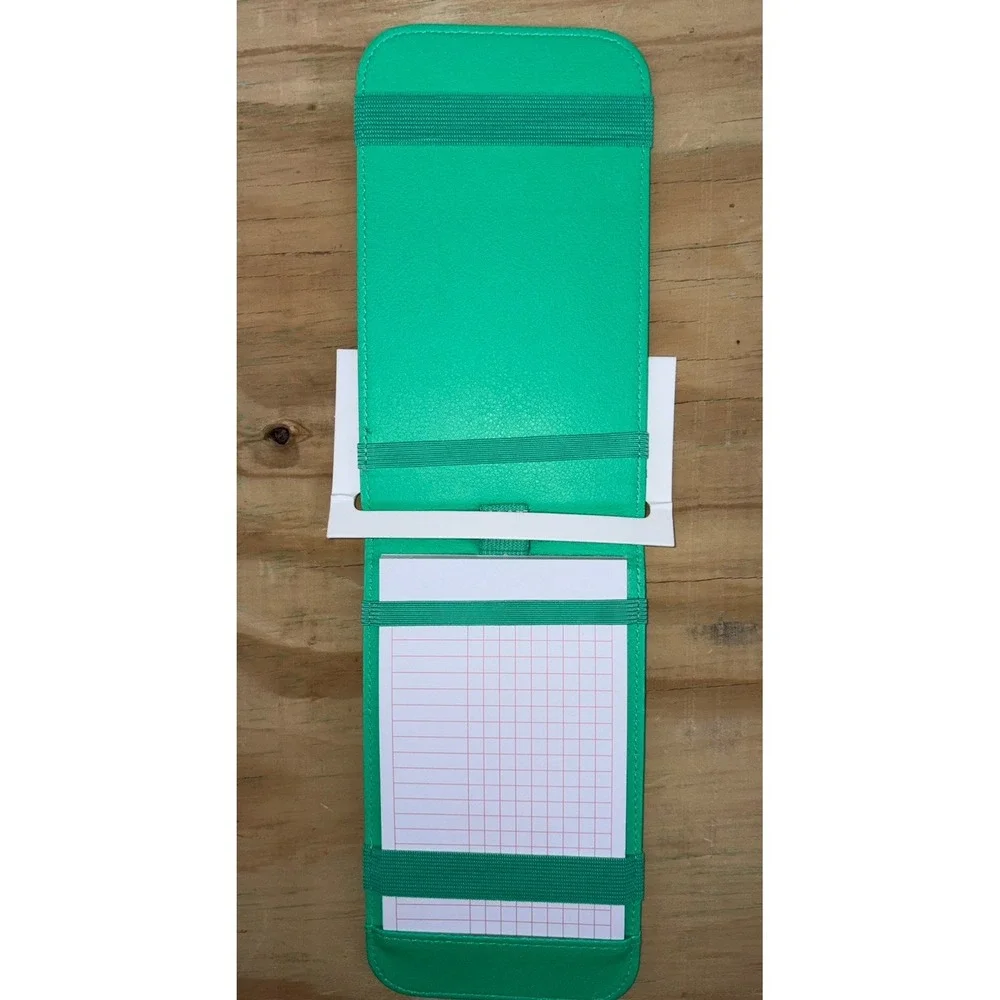 New Lilly Pulitzer Dandy Lions Golf Score Card Holder Cover With Notebook