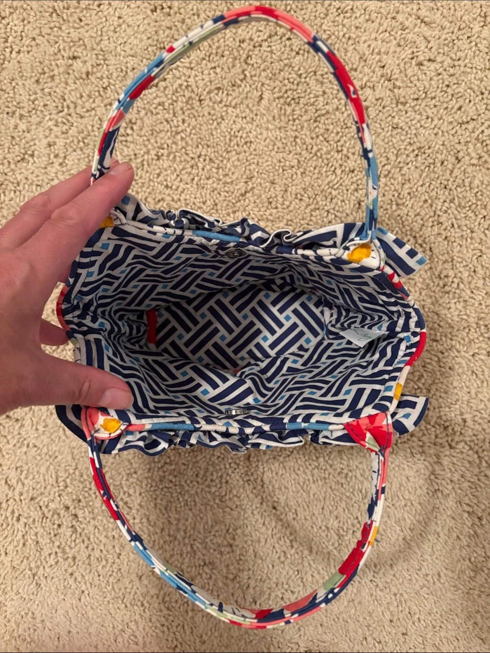 Vera Bradley quilted floral
