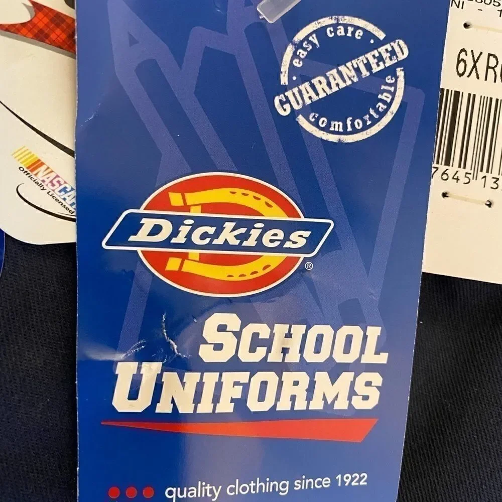 💥Dickies Girls Flat Front Navy Classic Fit Pants