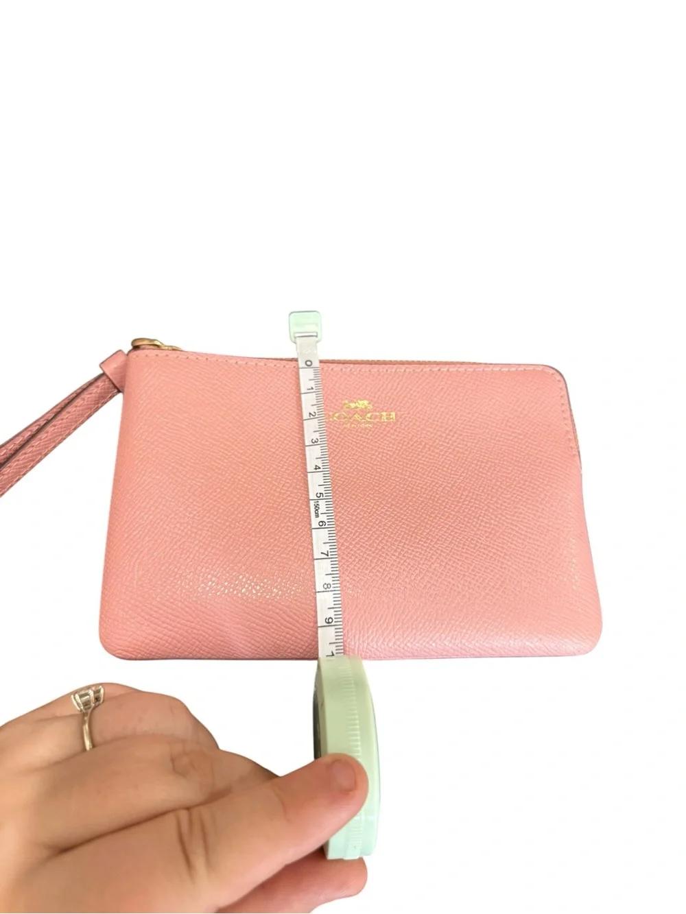 Coach compact wristlet