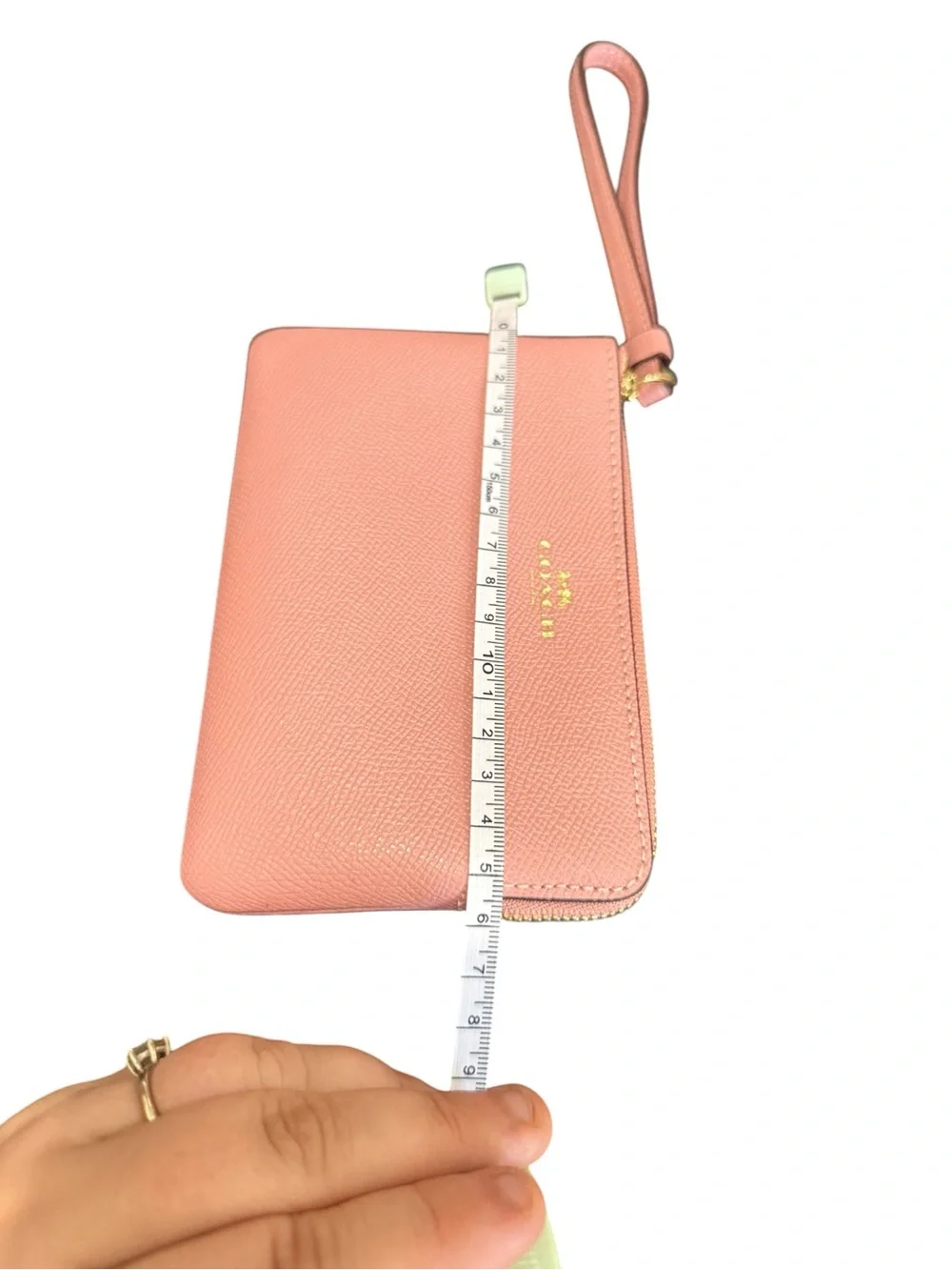 Coach compact wristlet