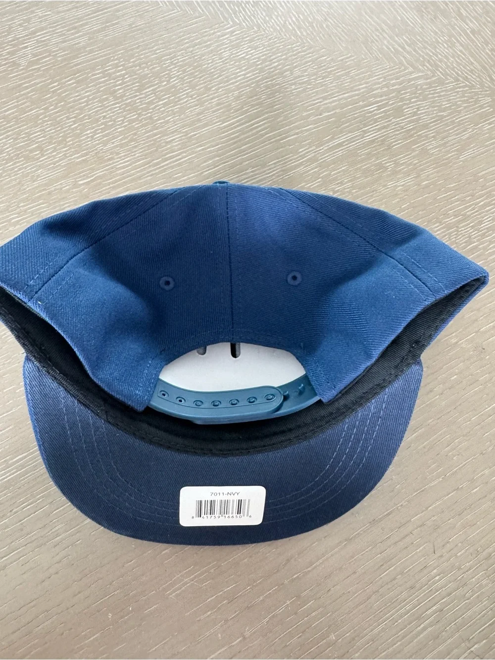 New Kids DECKY Snapback Hat - Navy Blue