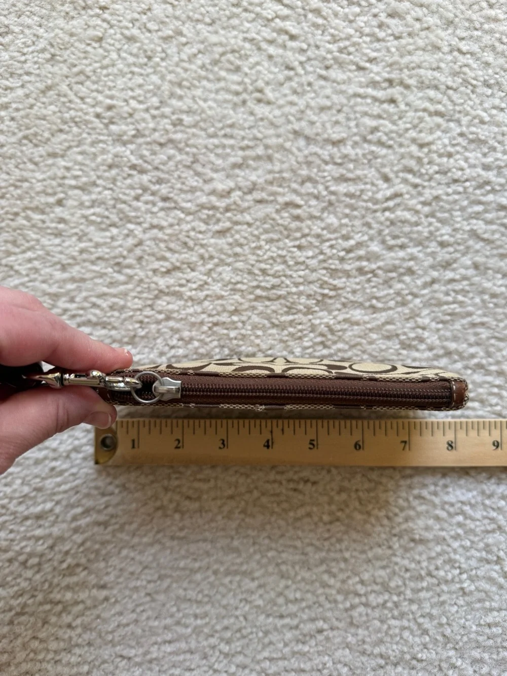 Coach authentic wristlet