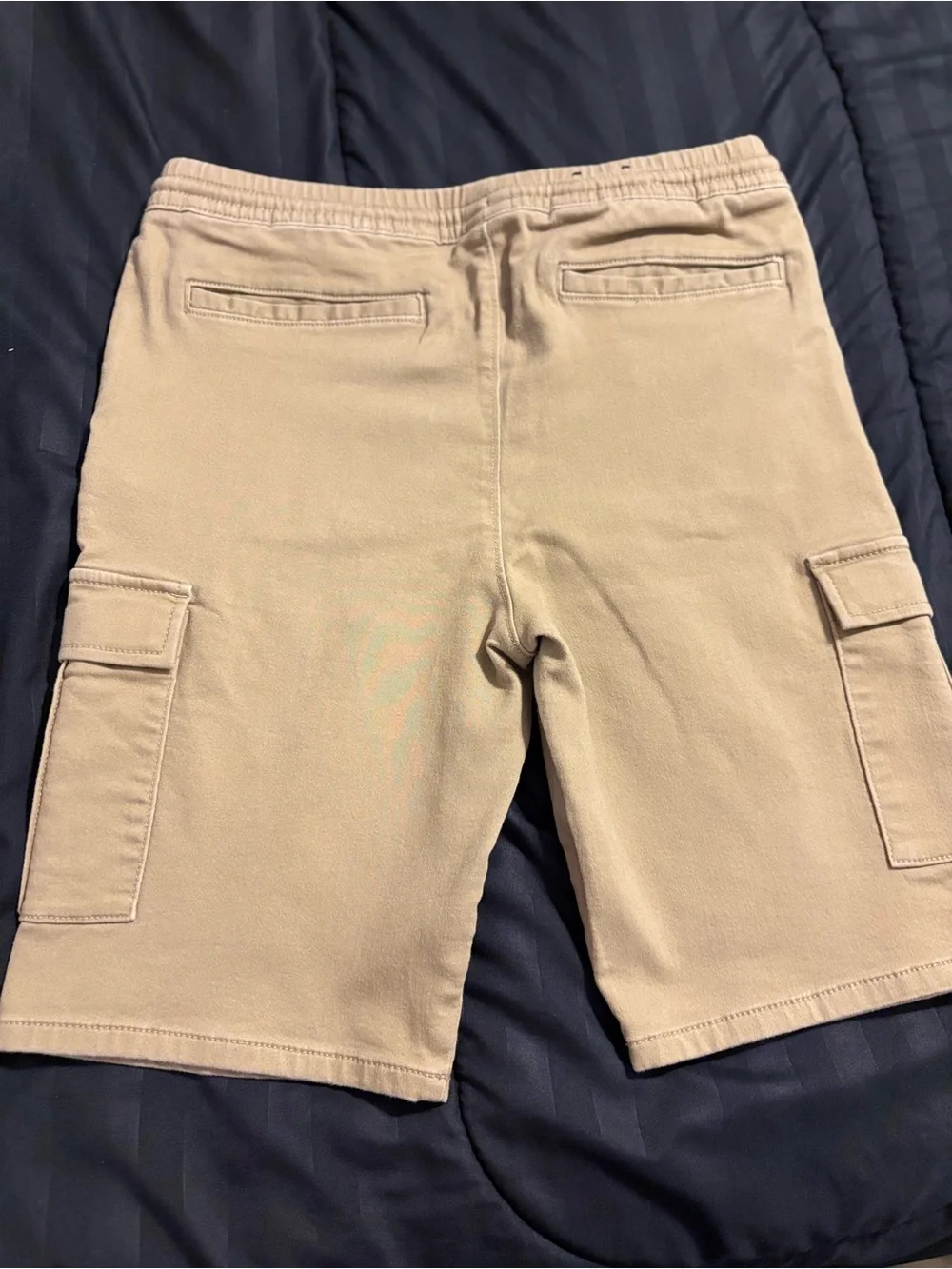 Kids Cargo Sweatshorts in Khaki