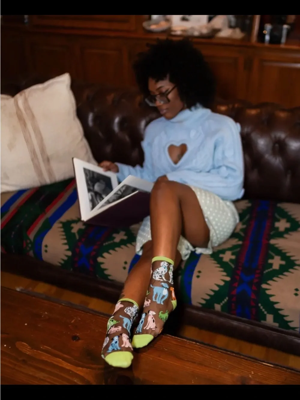 Sock Candy sheer ankle