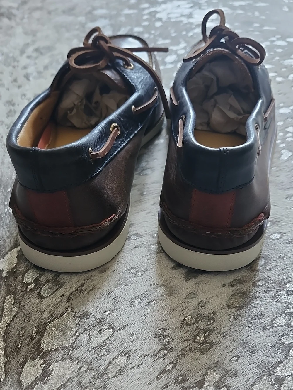 Sperry Gold Cup Authentic Orginal Boat Shoes NWOB Sz12⁸