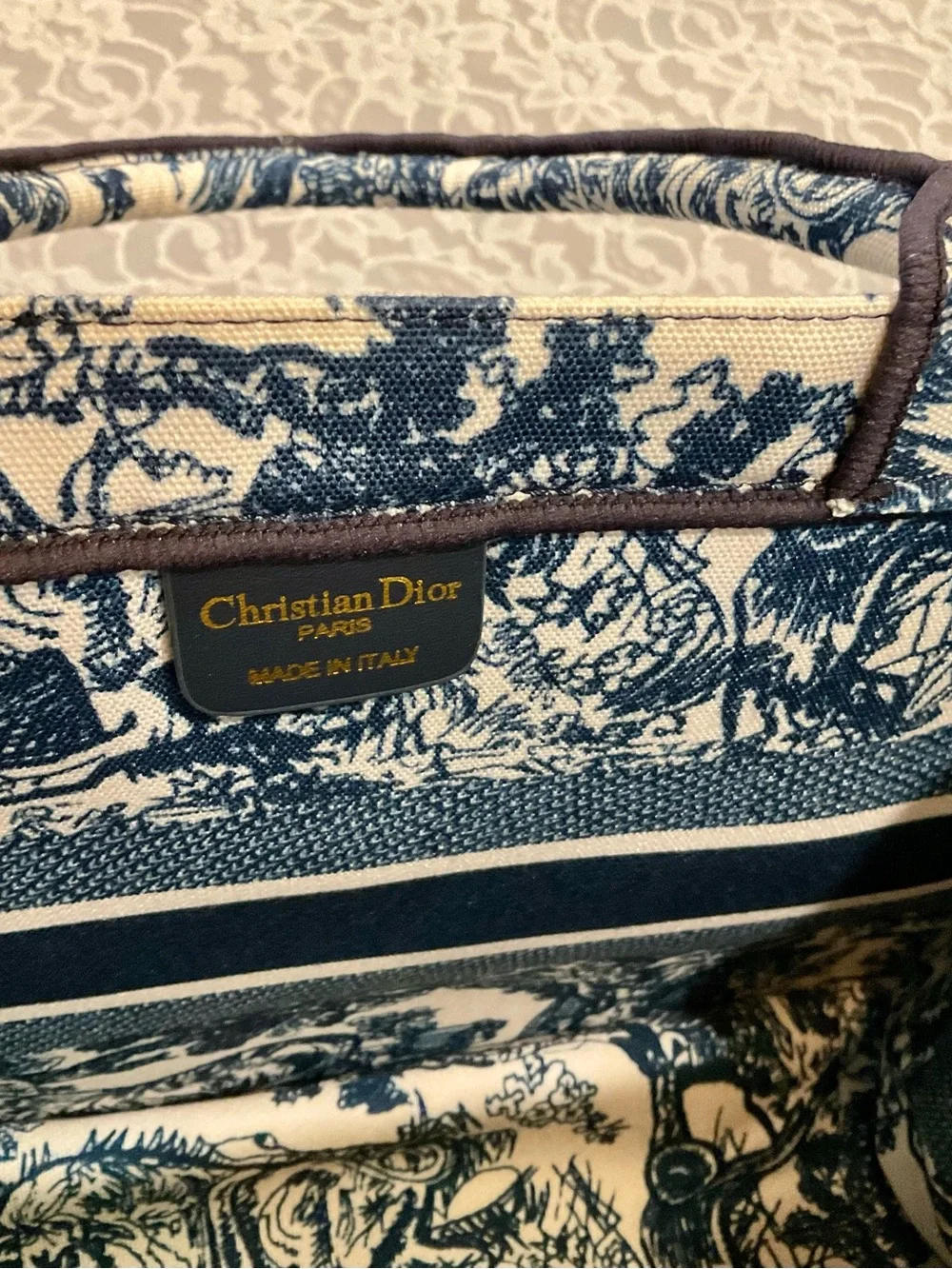 Dior canvas book