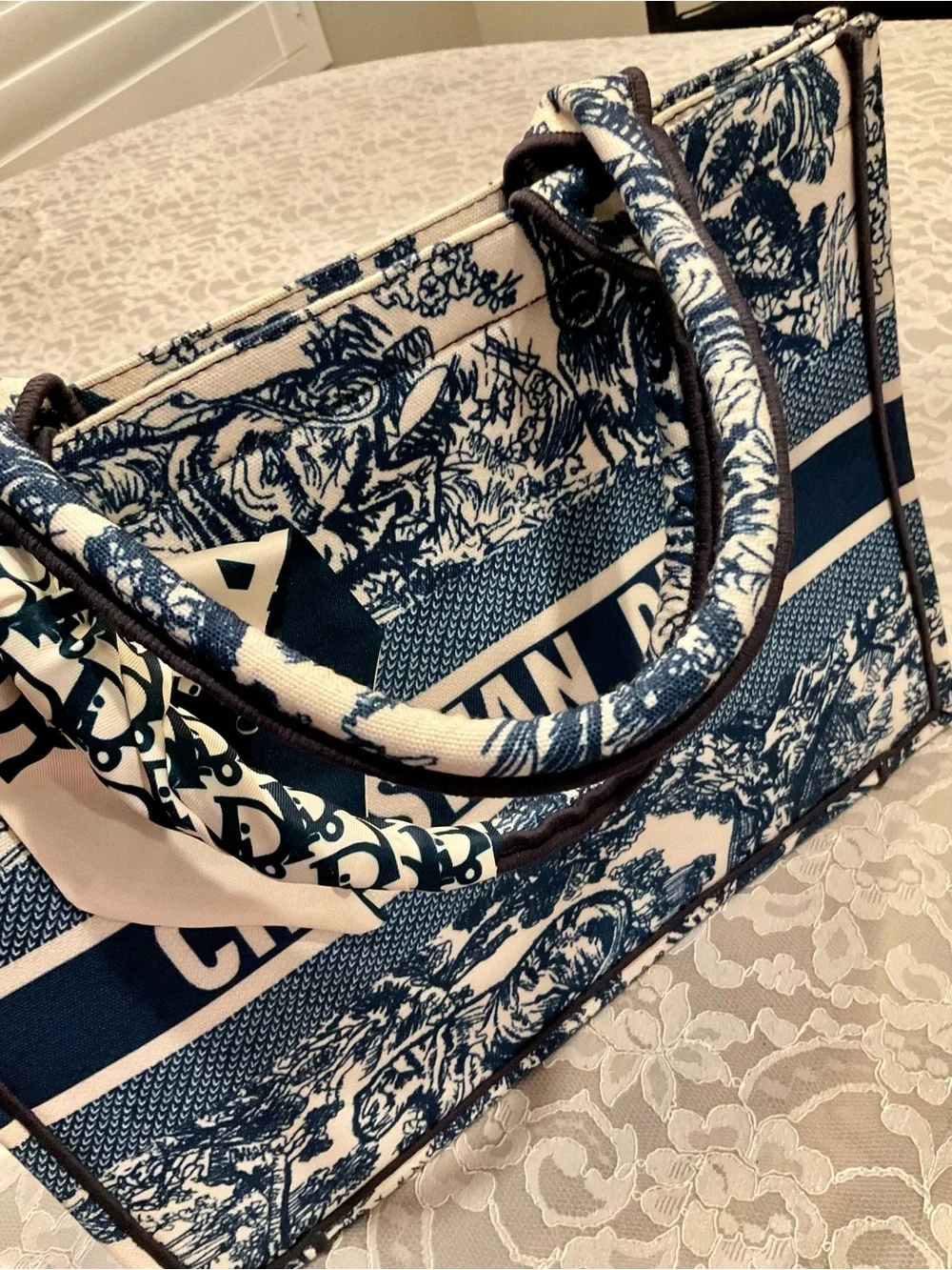 Dior canvas book