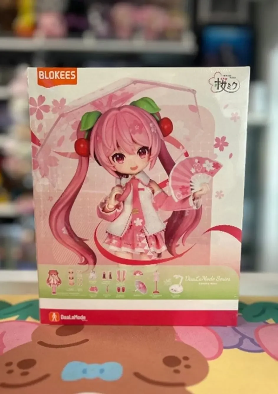 BLOKEES Hatsune Miku DaaLaMode Series Sakura Miku Collectible Figure