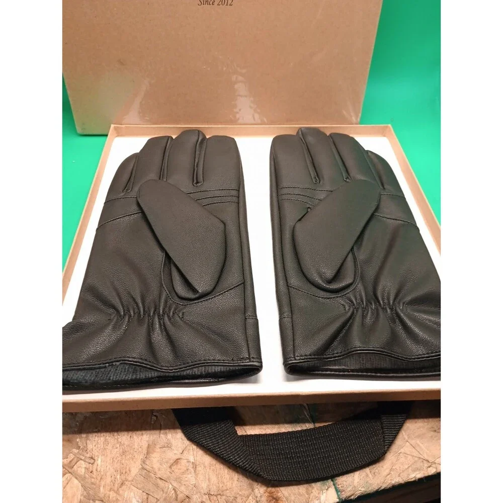 Furtalk black leather