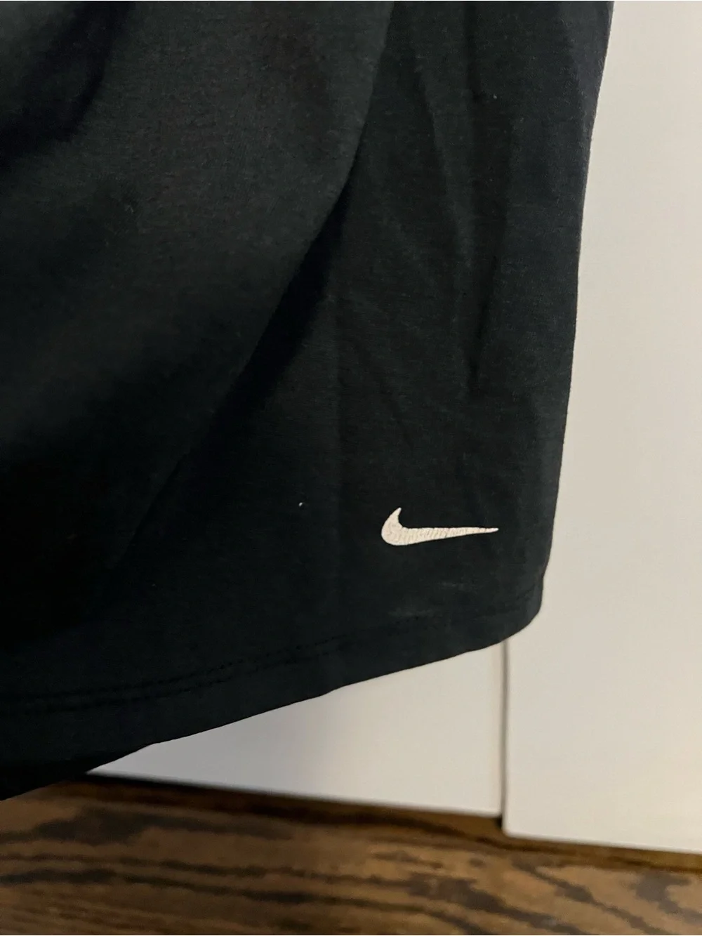 Women’s Nike Dri-Fit Black and White Athletic Tank Top Size Medium Racerback