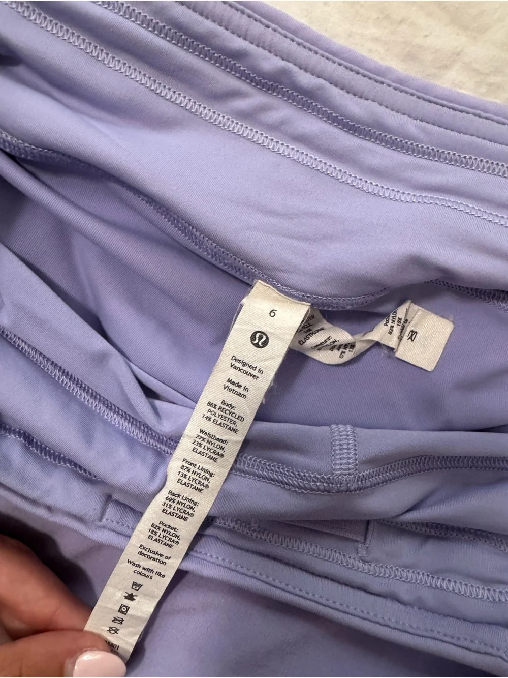 lululemon athletica light purple