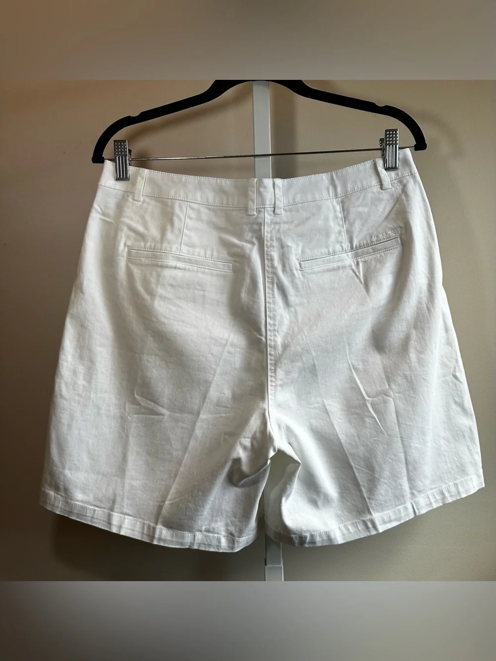 J.Crew 7” Heritage Chino Shorts White NWT Size 8 High Rise Preppy