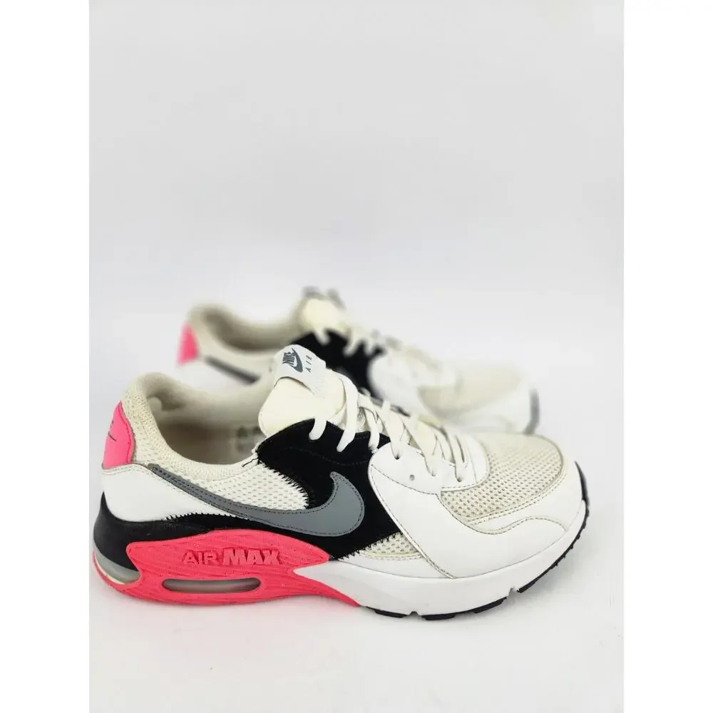 Nike Air Max Excee Shoes Womens Size 10 VT2 White Black Pink Sneakers CD5432-100