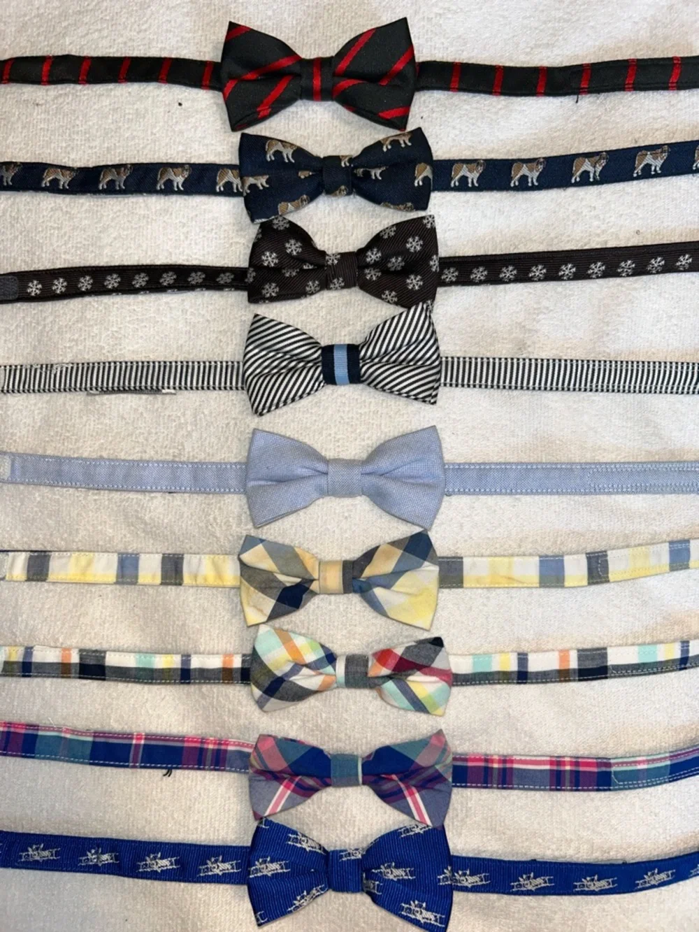 Janie and Jack Small Boy Bow Tie Set