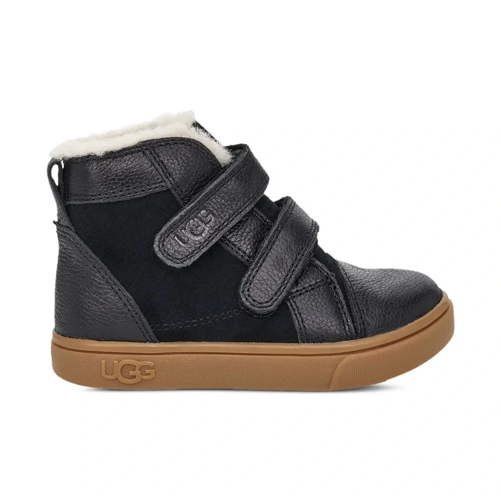 UGG Kids Renton Velcro Sneaker Booties