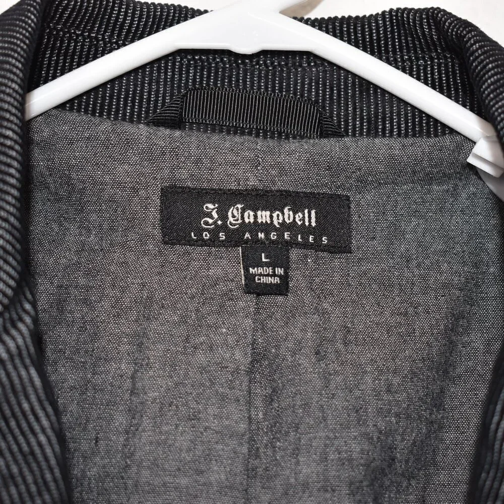 James Campbell Mens Corduroy Blazer Sz L Preppy Academia Grandpa 70s Business