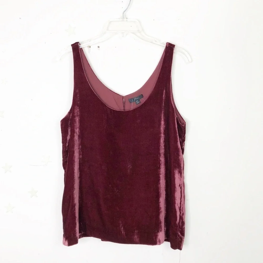J. Crew crew burgundy