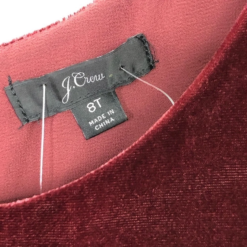 J. Crew crew burgundy