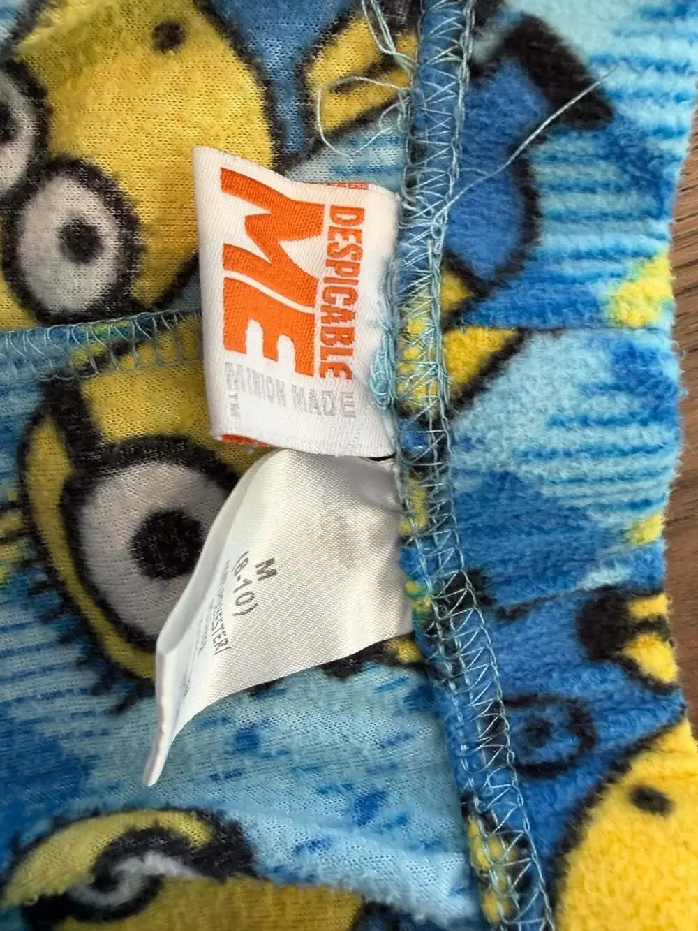 Despicable Me Minions Fleece Pajama Lounge Pants Youth Size M (8-10)
