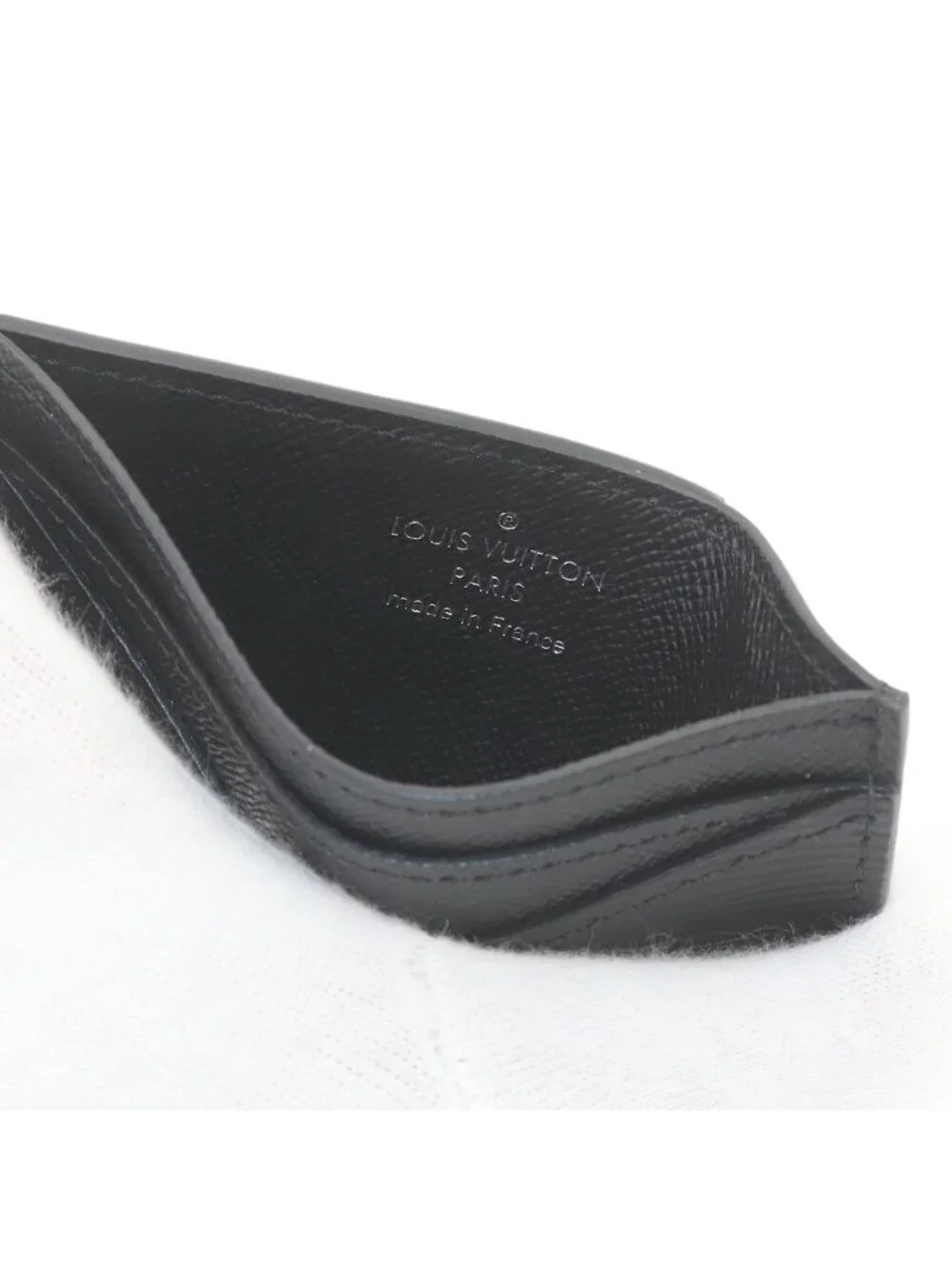 Louis Vuitton Epi Neo Card Holder Case Business Leather Noir Black