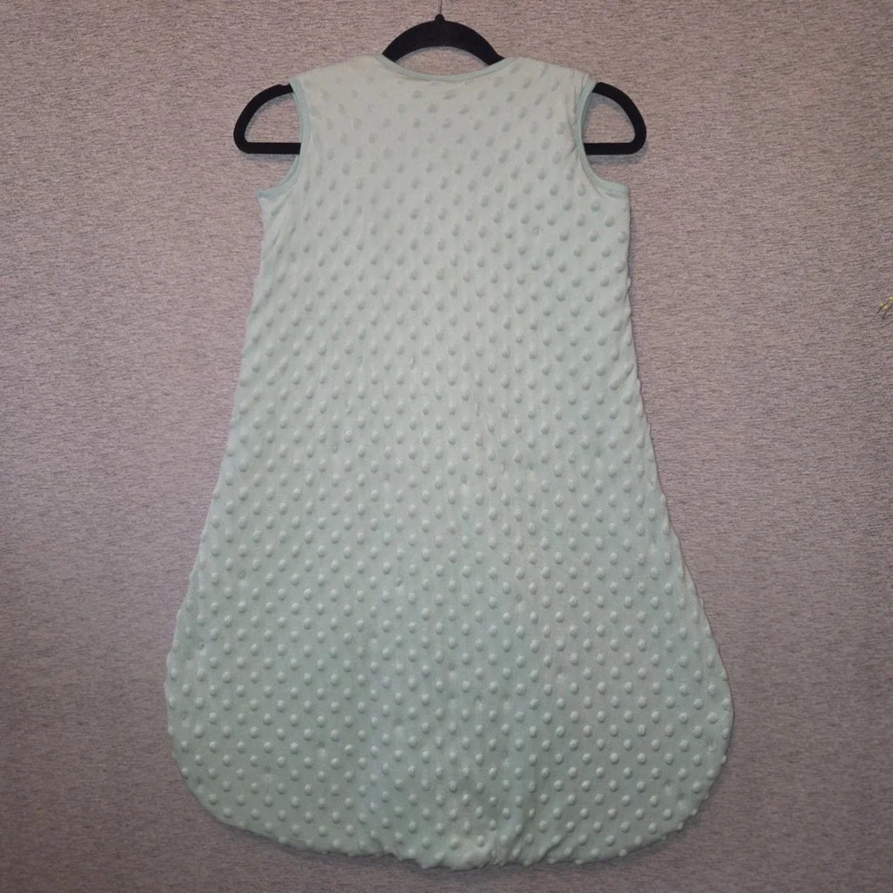 FILLEEP Fleece Baby Sleep Sack 18-24 Months Plush Dots‎ Baby Wear 2 Way Zipper