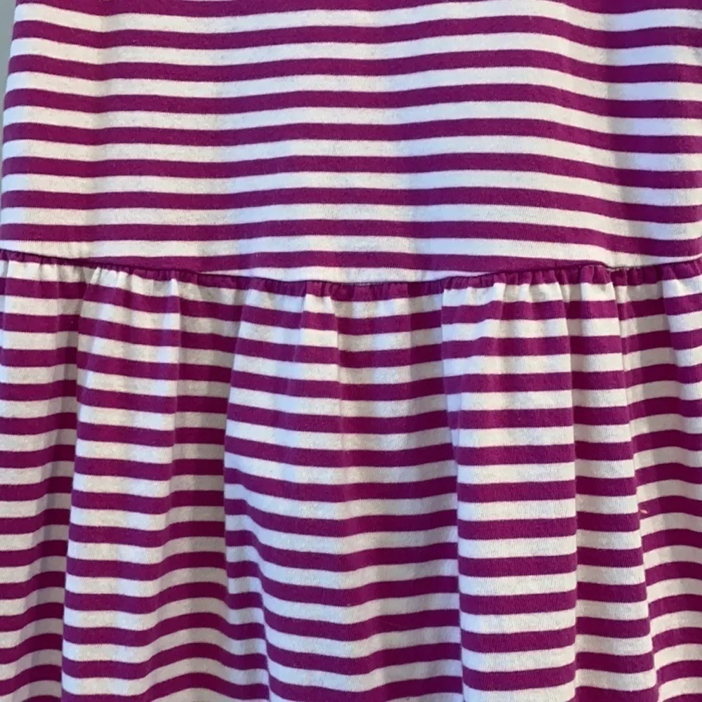 Old navy. girls sleeveless tank dress.  size M (8). Stripes. Sundress