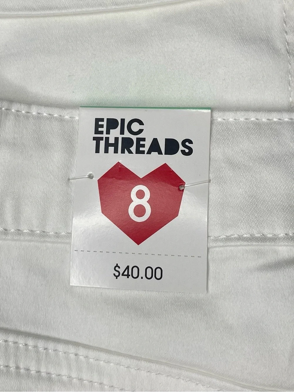 Epic Threads white cropped