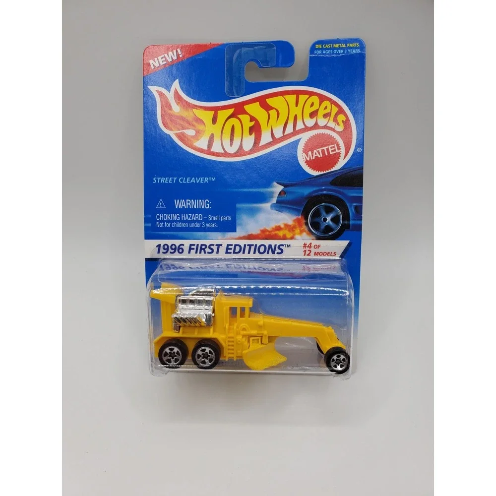 Hot Wheels 1996 First Editions Street Cleaver #373 Yellow