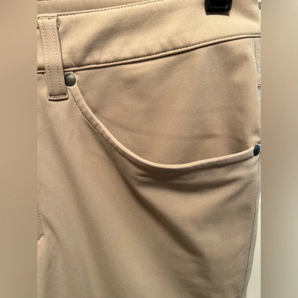 Lululemon Comfortable and Versatile Tan Pants, Size 30