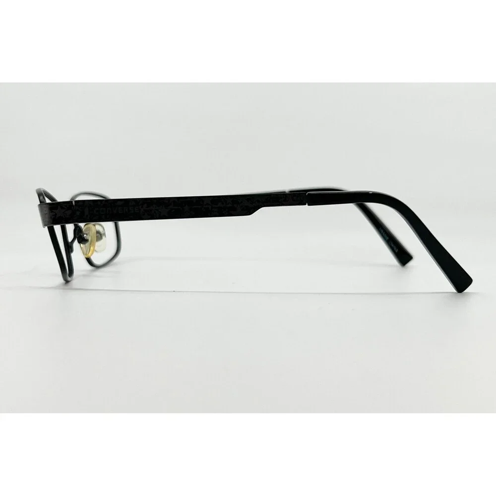 Converse Eyeglasses Frames Mens Black Rectangle A207 49-16-130