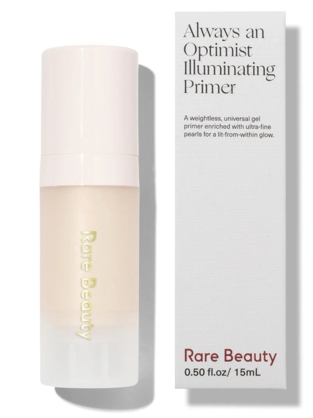 Rare Beauty Always an Optimist Illuminating Primer - Pink, Cream