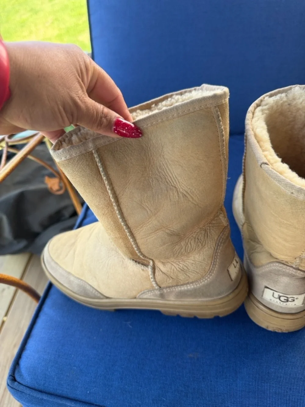 UGG soft suede