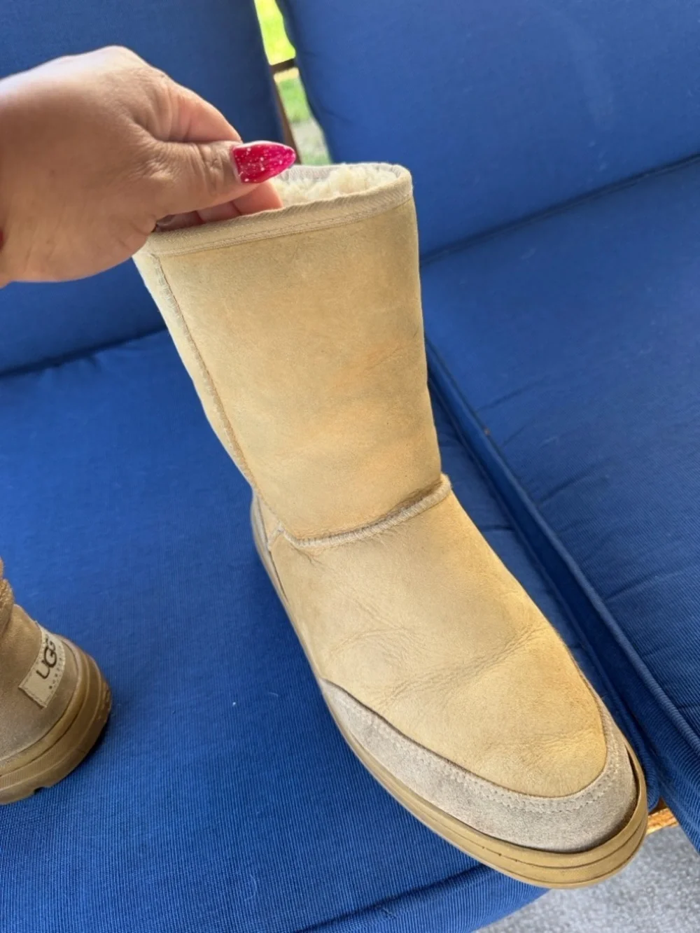 UGG soft suede