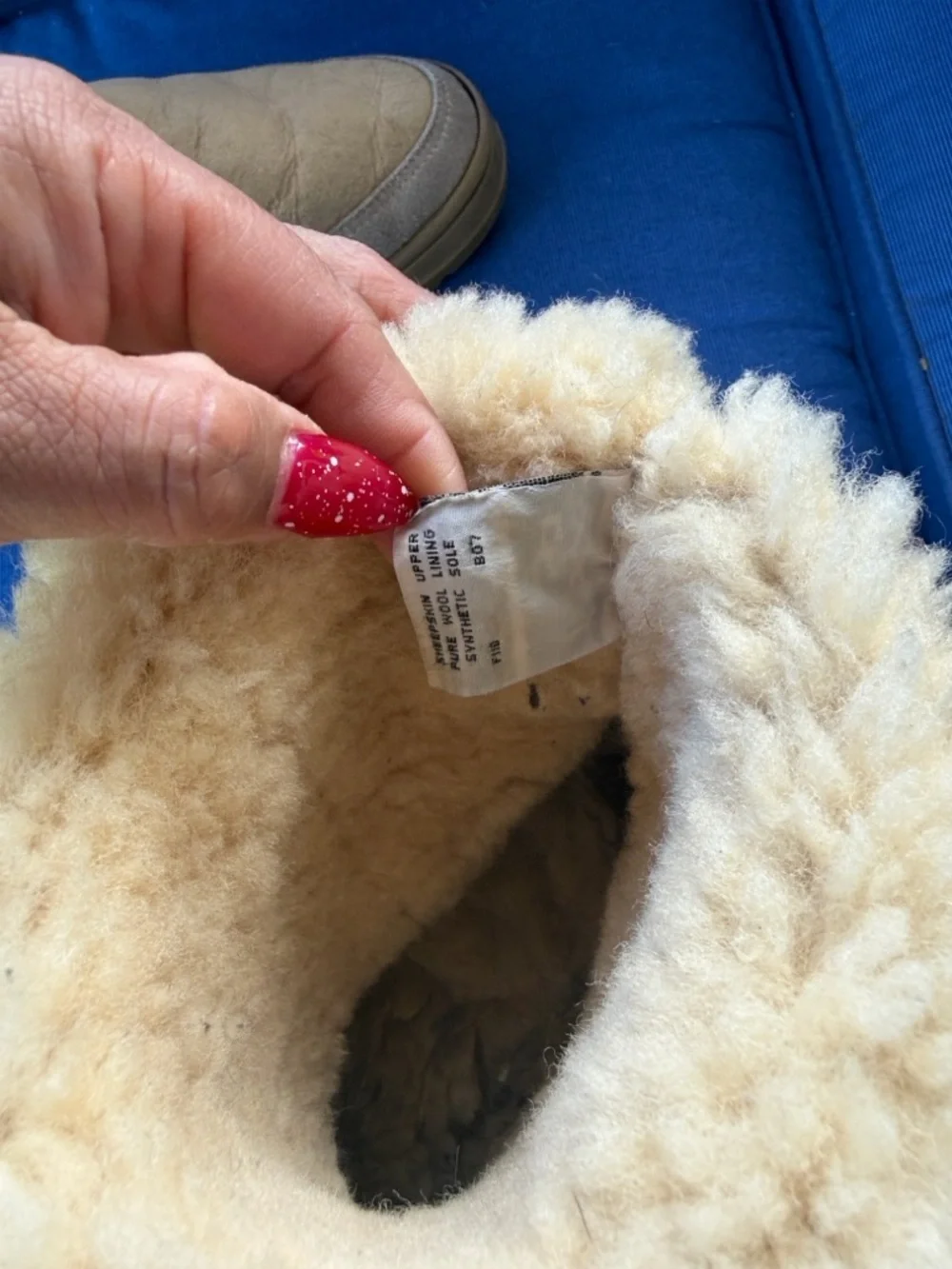 UGG soft suede