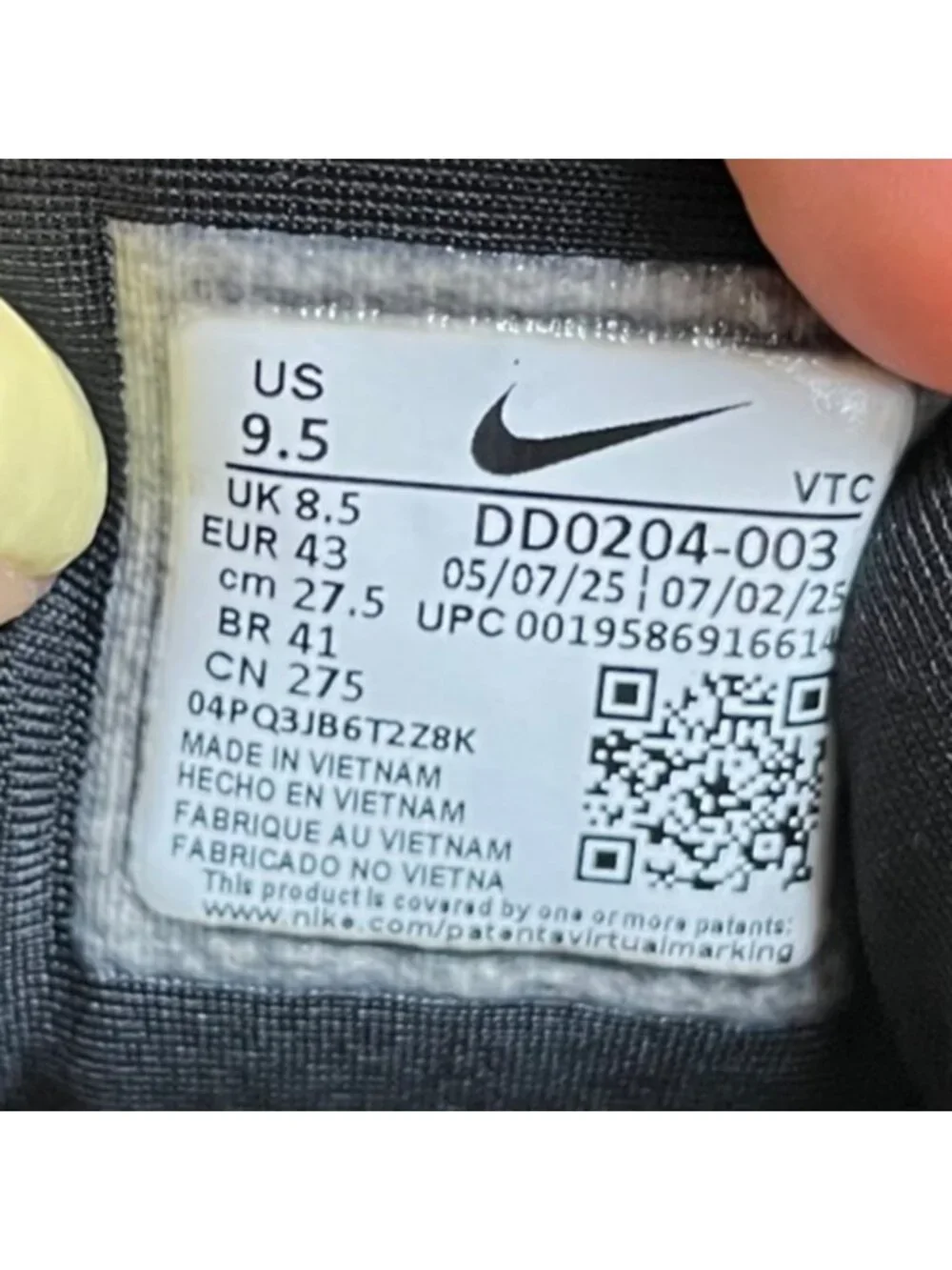 Nike please review