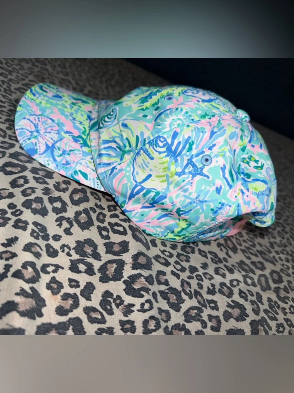 Lilly Pulitzer colorful seashell