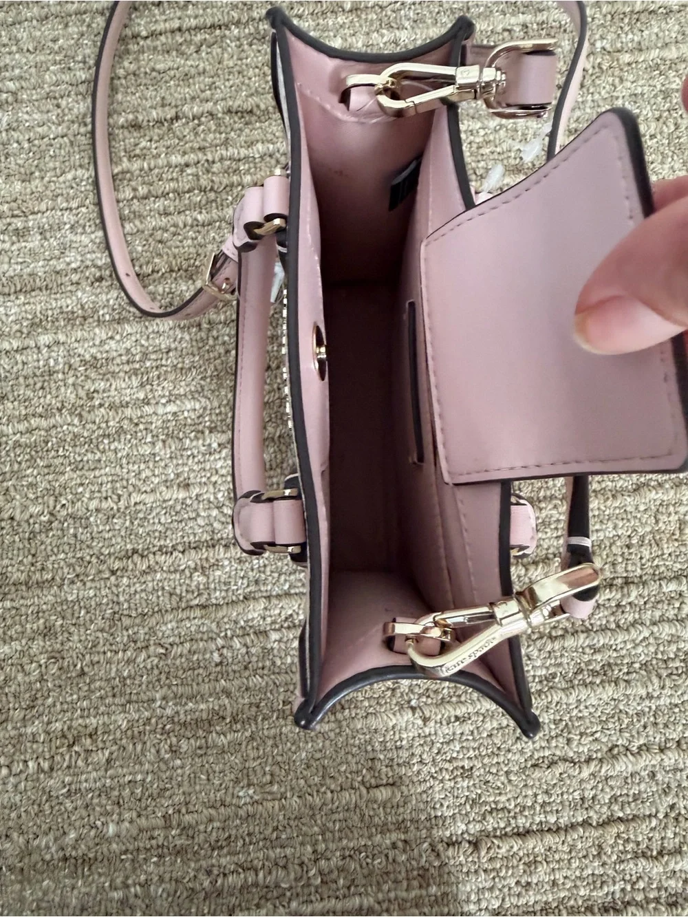 kate spade structured satchel