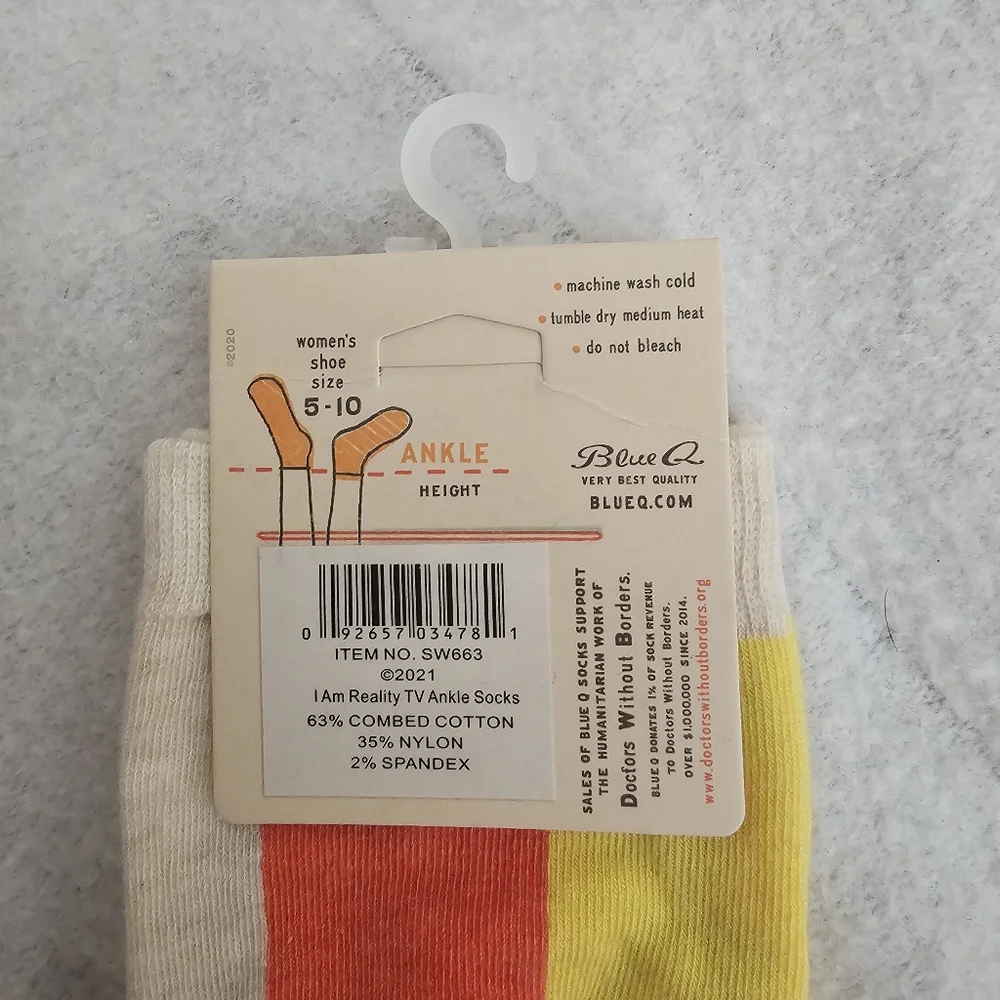 Blue Q socks dramatic
