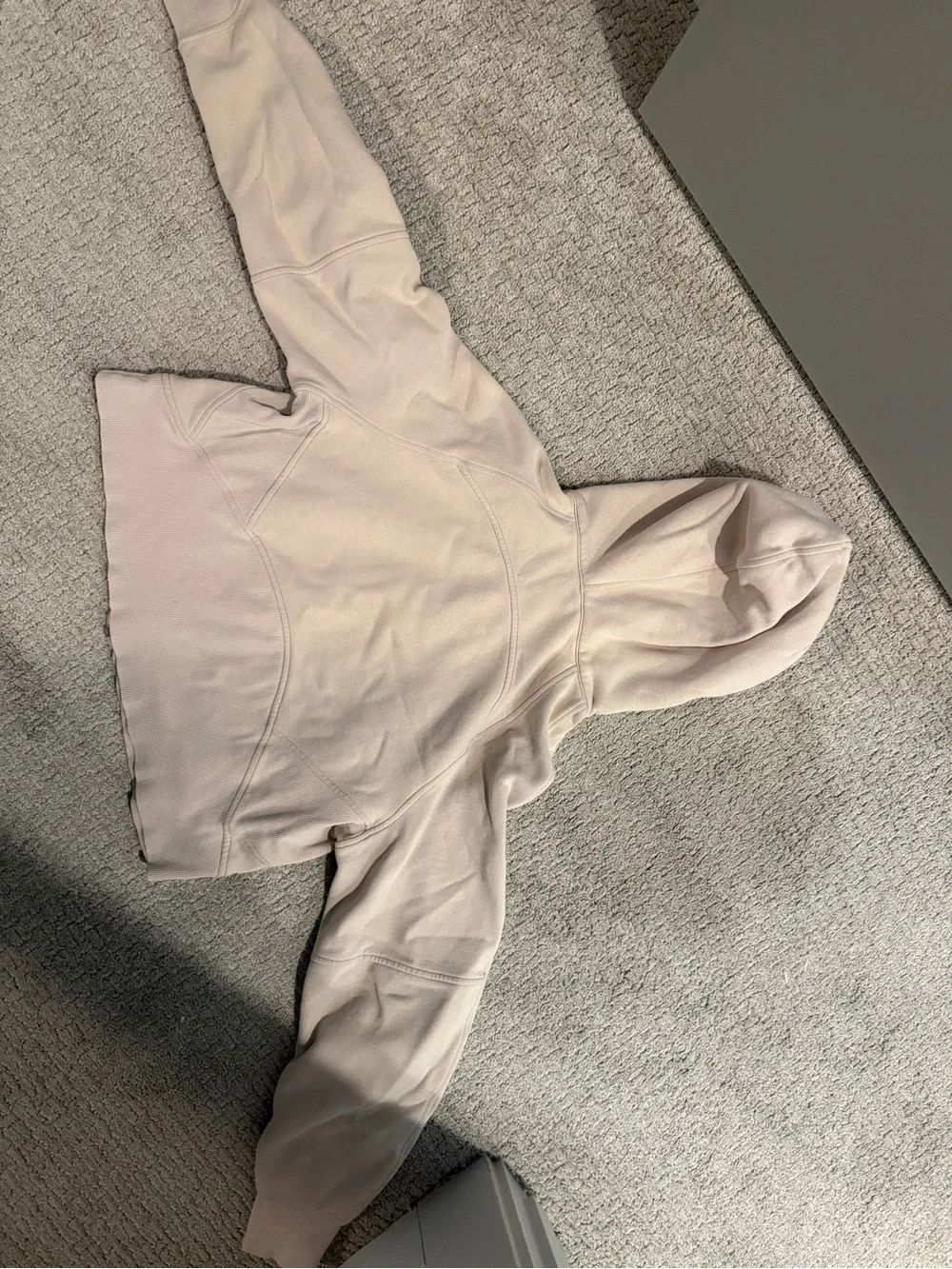 lululemon athletica Light Pink Full-Zip Hoodie