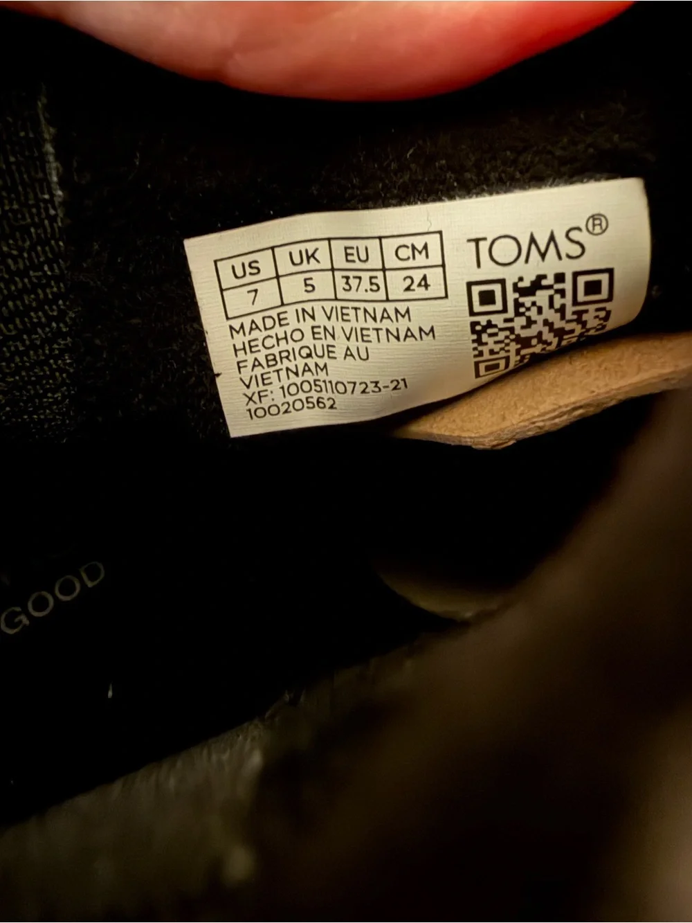 Toms step into