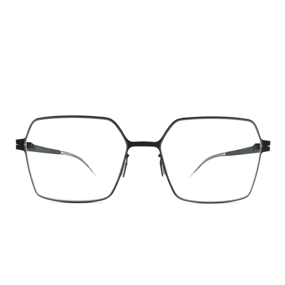 lool Eyewear Eyeglasses Frames HEXIA BK Black Geometric Hexagonal 53-16-137