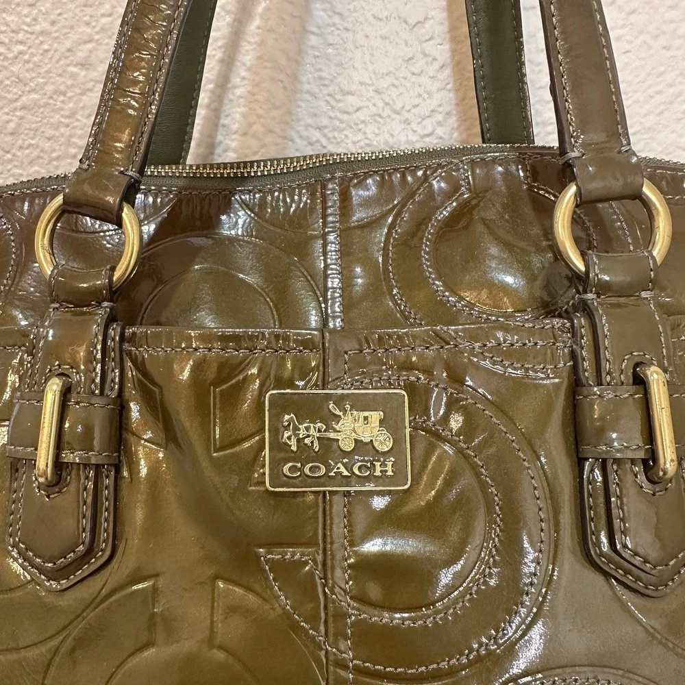 Coach olive green