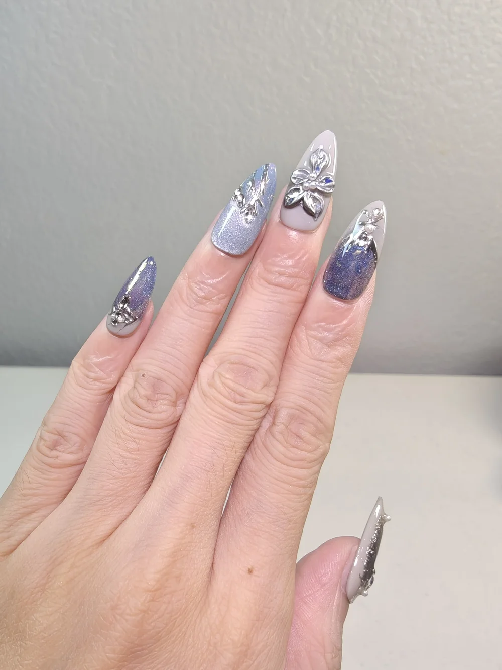Handmade hand painted