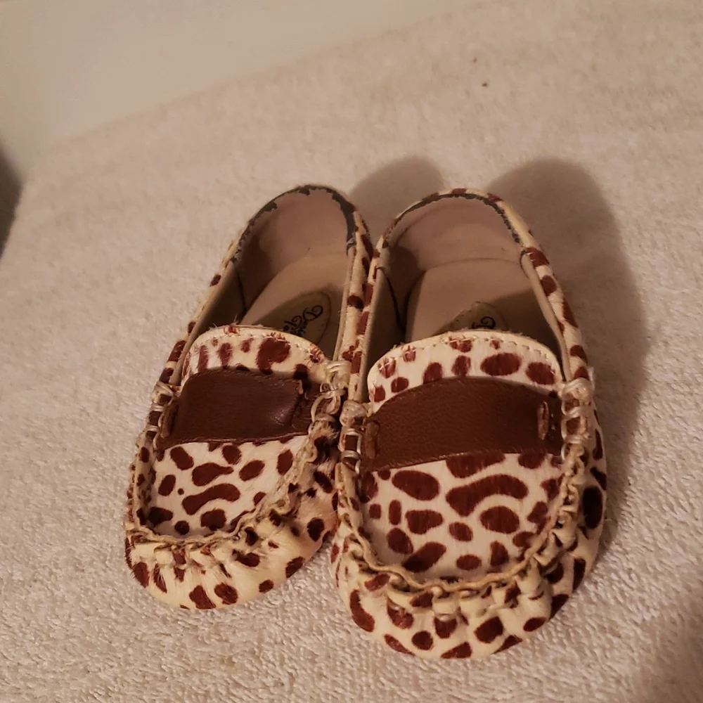 Giraffe Print Loafers