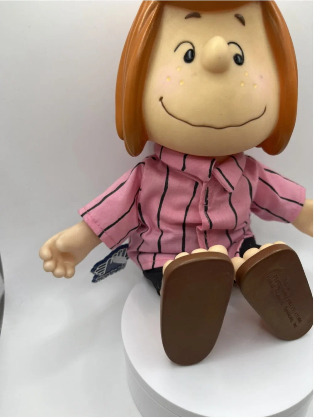 VTG 1966 Peppermint Patty Doll Peanut CHARLIE BROWN DOLL BY APPLAUSE RARE FIND