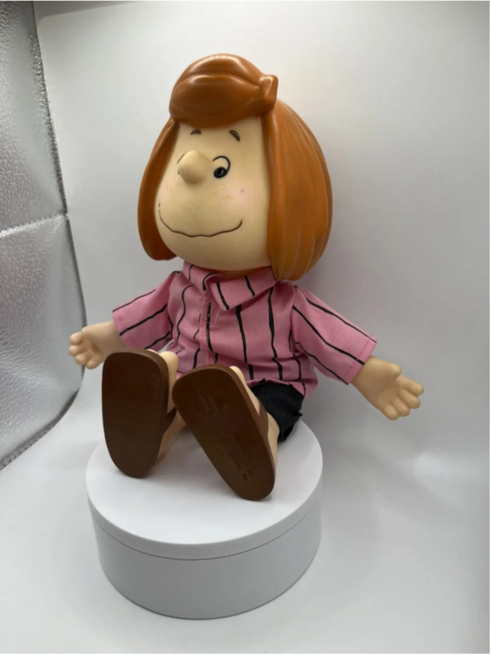 VTG 1966 Peppermint Patty Doll Peanut CHARLIE BROWN DOLL BY APPLAUSE RARE FIND
