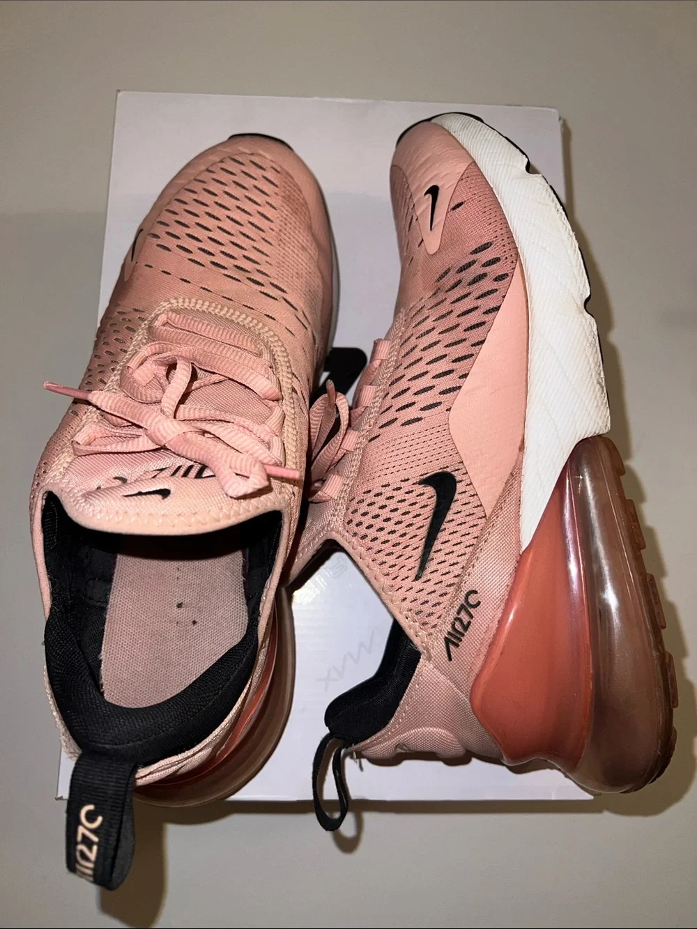 Nike Air Max 270 Women’s Pink/Black Athletic Sneakers